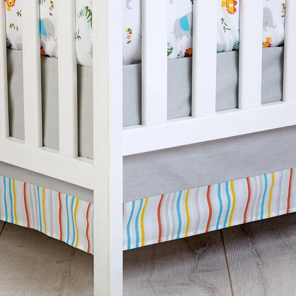 Zutano Elephant Juba 7 Piece Crib Bedding Set